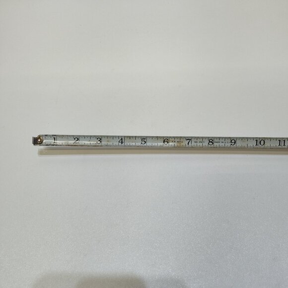 Disston Carlson White Chief 10 Ft Tape No. 3210 Retractable USA VTG Collectible - Picture 7 of 8